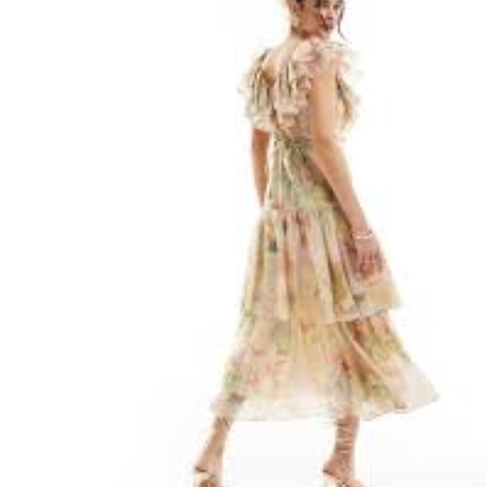 And Other Stories Ruffle Maxi Dress - Picture 3 of 14